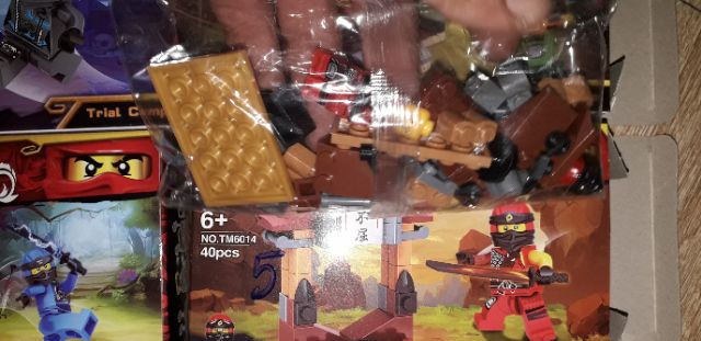 Set 6 hộp LegoNinjago Ngôi đền 6014 trọn bộ
