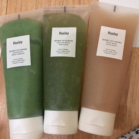 SET 3 TUÝT TẨY TẾ BÀO CHẾT HUXLEY SECRET OF SAHARA SCRUB MINI