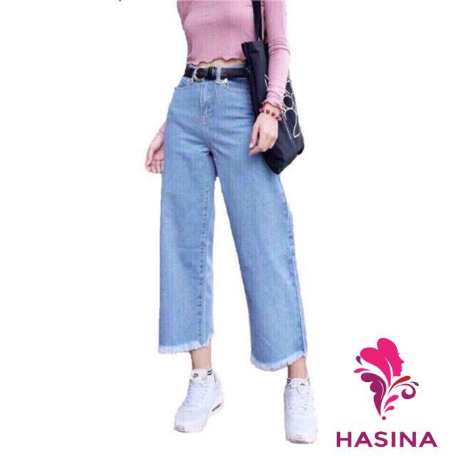 QUẦN JEANS NỮ ỐNG RỘNG GTOP QB01 | BigBuy360 - bigbuy360.vn