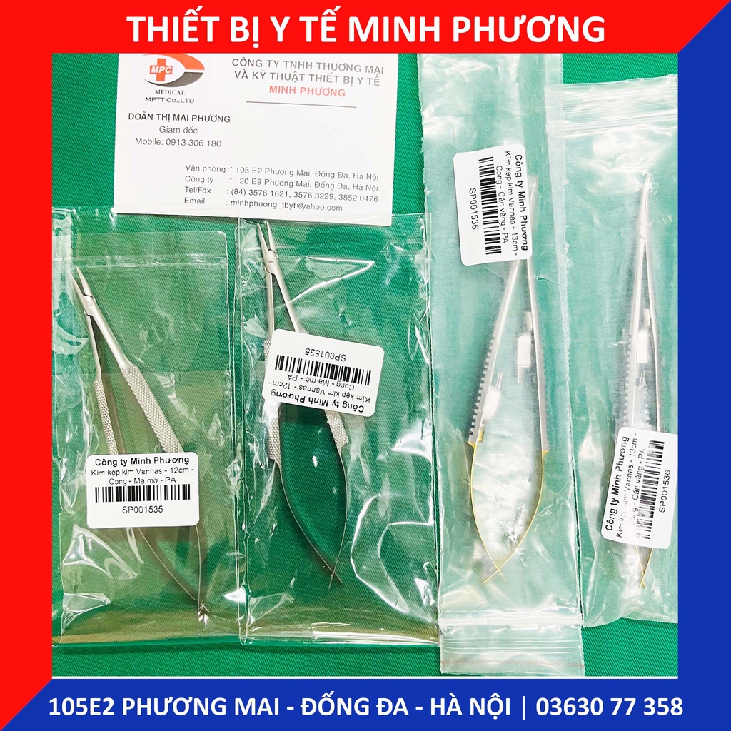 Kìm kẹp kim VANNAS công nghệ Đức