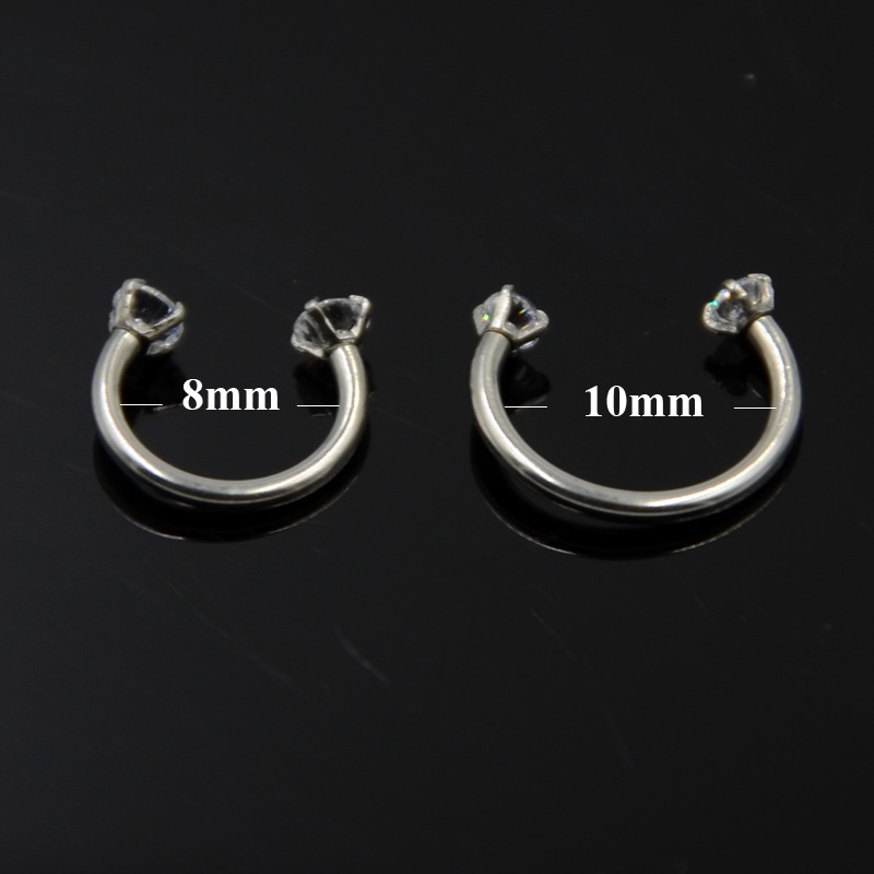 Khuyên Mũi Hình Móng Ngựa Bằng Thép Không Gỉ 316L