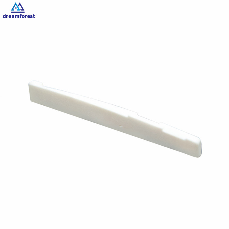 DF 6 String Folk Guitar Bone Saddle and Nut Music Instruments Replacement Spare Part White Guitar Parts