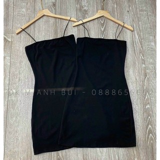 ĐẦM BODY ĐEN 2 DÂY