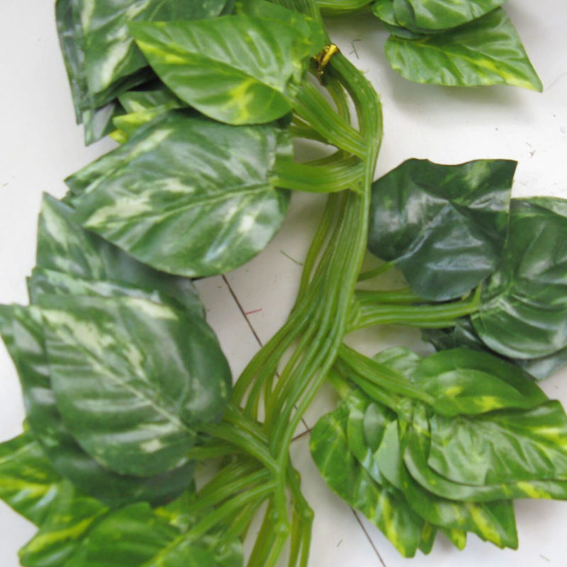 Wu929_5511185 New Delightful Natural Artificial Ivy Leaves Garland Foliage 2M Long Home Decor Wedding Party Decoration