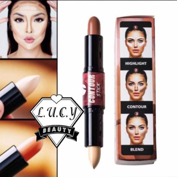 Hàng UK-  Tạo Khối Che Khuyết Điểm Dạng Thỏi W7 Highlight And Contour Stick 4g Chuẩn Auth 100%