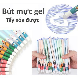 [Bút xoá thần kỳ] Bút bi mực Gel Tẩy xóa được ( Mực màu xanh) -t7itgc