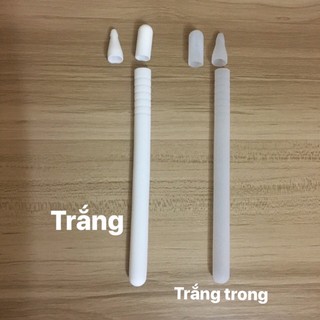 Ốp silicon bảo vệ apple pencil 2 nắp