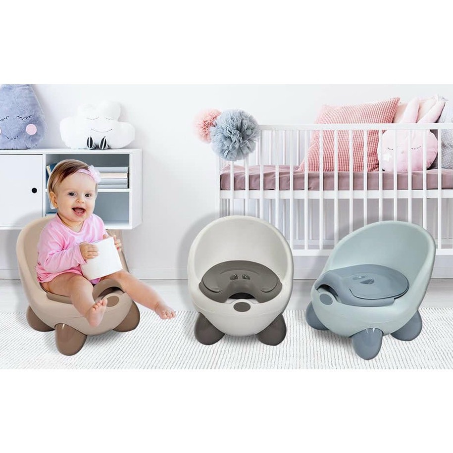 Bô gấu 5458, Ghế bô cho bé đi vệ sinh, Ghế bô có tựa lưng Hokori