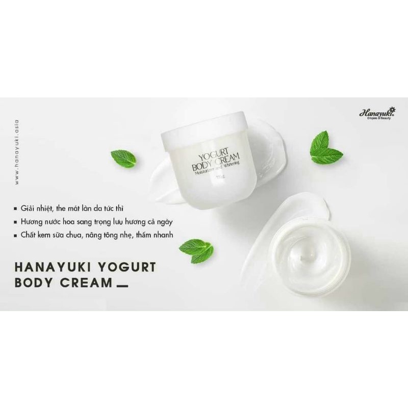 Body Sữa Chua Hanayuki