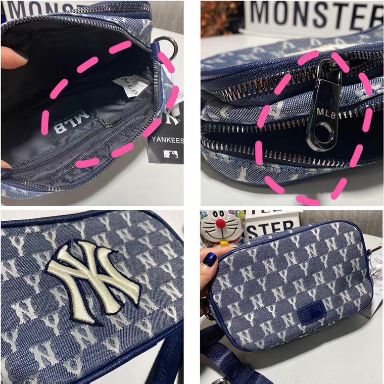 Túi đeo chéo MLB Monogram Crayon New York Yankees