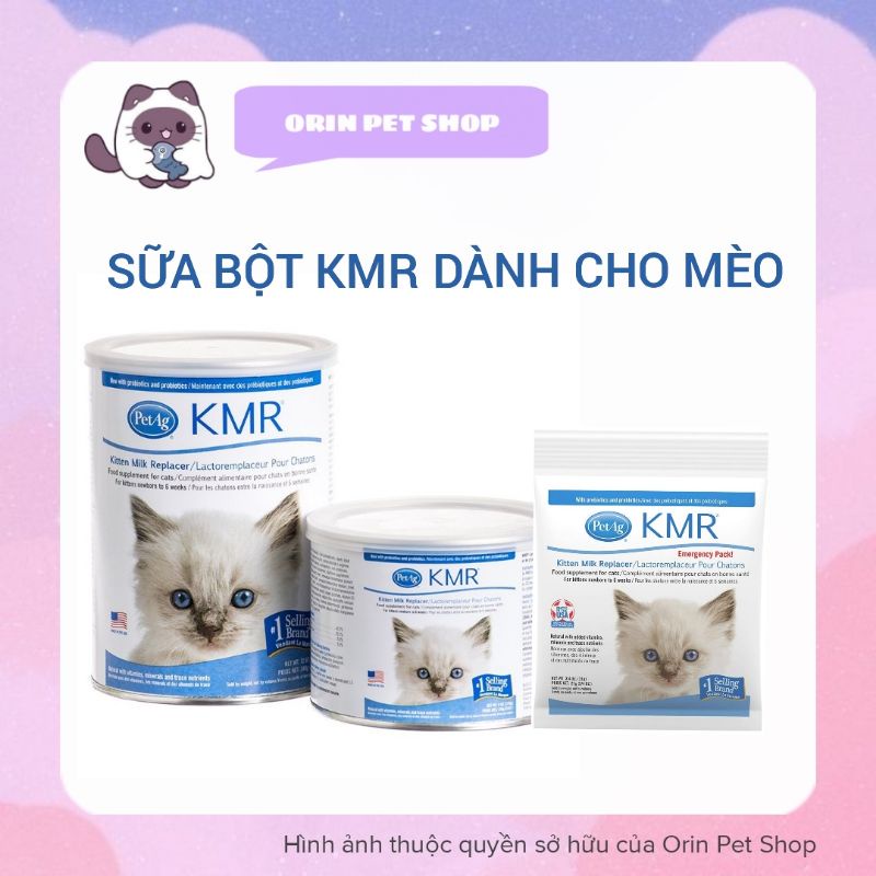 Sữa cho mèo KMR PetAg USA (170gr)