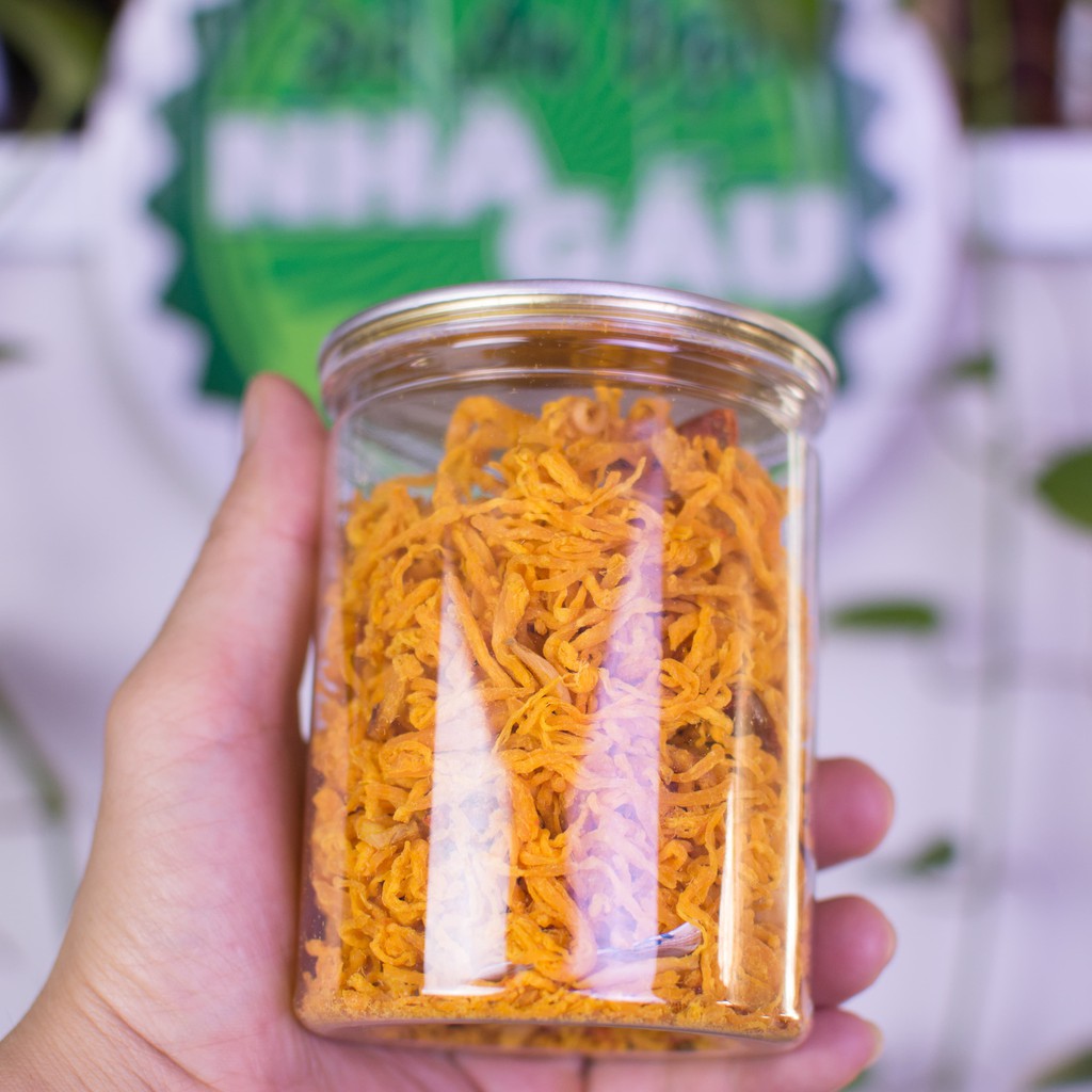 [Hủ 200g] Khô gà lá chanh loại ngon - Đồ ăn vặt Nhà Gấu | BigBuy360 - bigbuy360.vn