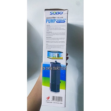 LỌC ĐỨNG BỂ CÁ SOBO WP 808C 15W