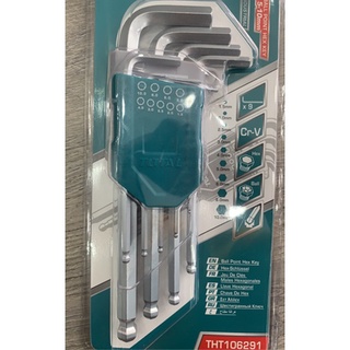 Bộ 9 chìa lục giác total tht106291