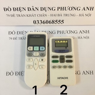 Điều khiển điều hoà Hitachi ⚡️cao cấp tặng pin khô ⚡️freship
