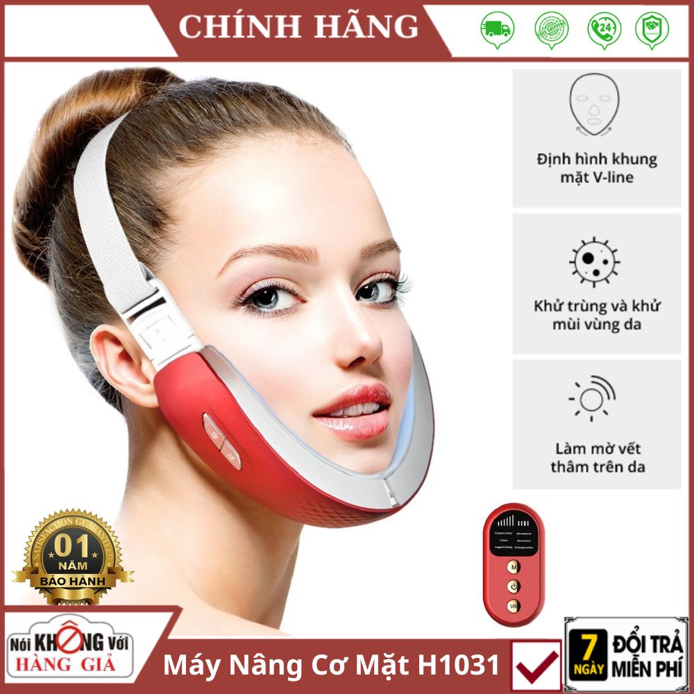 Máy nâng cơ mặt H1031 định hình vilne , mát xa mặt xóa nọng cằm công nghệ hàn quốc giúp trẻ hóa da chuẩn spa
