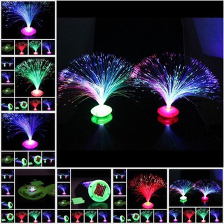 [Aosu • OAS] Giá đỡ đèn ngủ bằng sợi quang LED đổi màu Trang trí nội thất Col