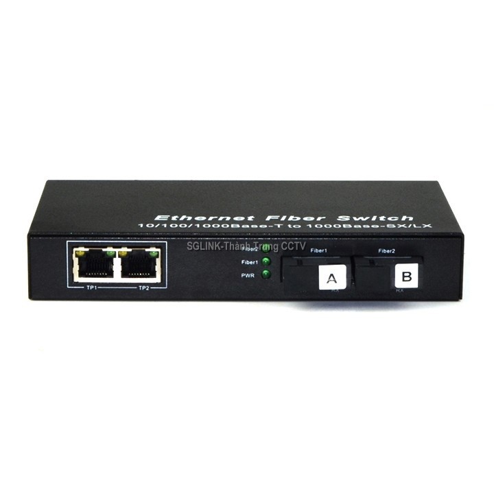 Switch 2 cổng quang 1.25Gbps và 2 Lan 1Gbps