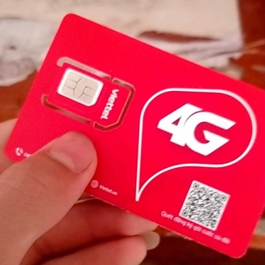 Sim Viettel 4G nguyên kít tự đăng ký thông tin chính chủ có ưu đãi v120N 4Gb 1 ngày