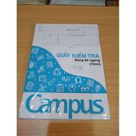 Giấy Kiểm Tra Campus Cấp 2,3