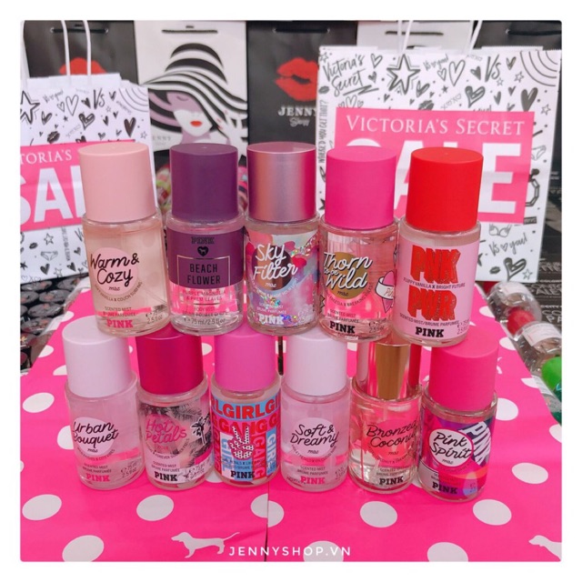 NƯỚC HOA XỊT THƠM TOÀN THÂN VICTORIA'S SECRET PINK BODY MIST 75ML | BigBuy360 - bigbuy360.vn