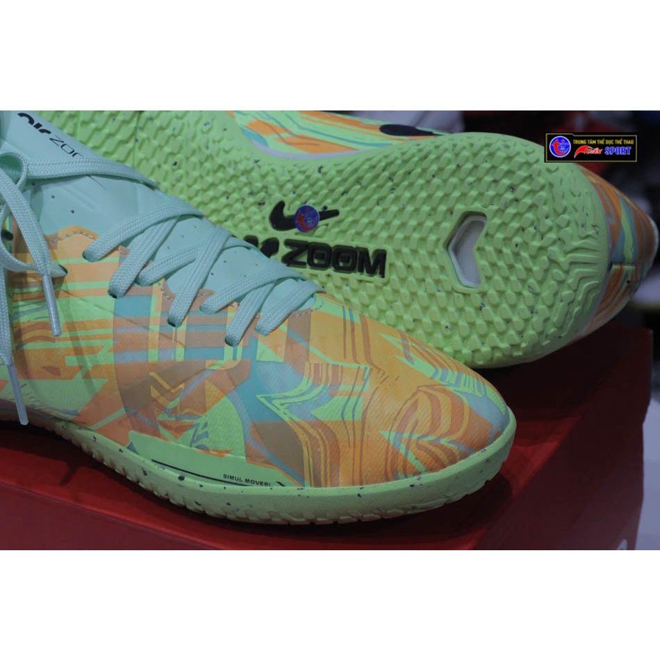 Giày đá bóng Vapor 15 Academy IC - XANH LÁ(size39-45)