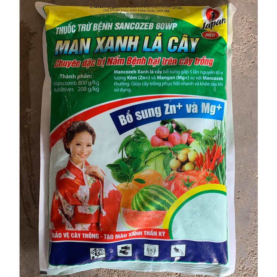 Thuốc Trị Bệnh Cây Sancozeb 800wp Bột Xanh Lá Cây - VTNN Bắc Từ Liêm