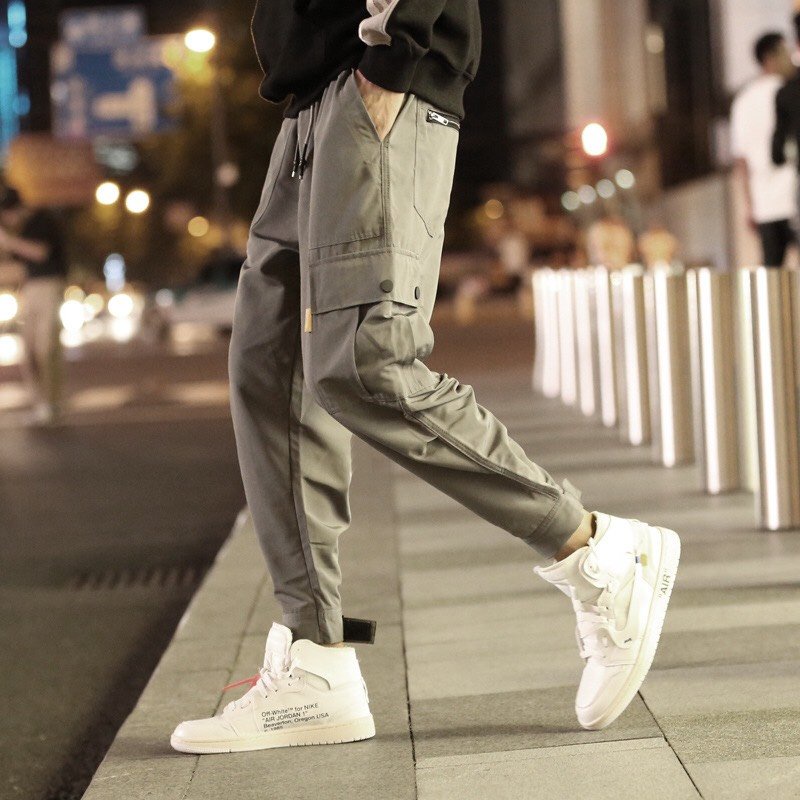 (Hàng xuất xịn) Quần Jogger Nam Kaki Túi Hộp, Quần phong cách thể thao, cá tính nam. Chuẩn chất, form dáng đẹp...