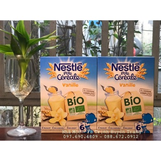 Bột lắc sữa nestle bio vị vani