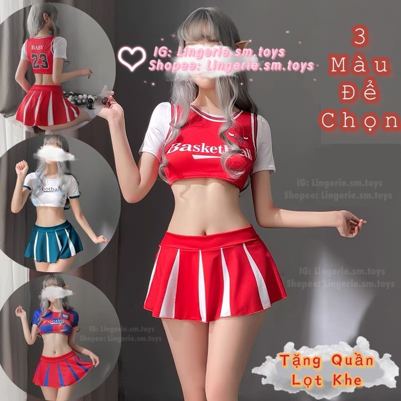 Cosplay Nàng Cổ Động Viên Bóng Đá - Basketball Baby - Cheerleader Bae • FM6954