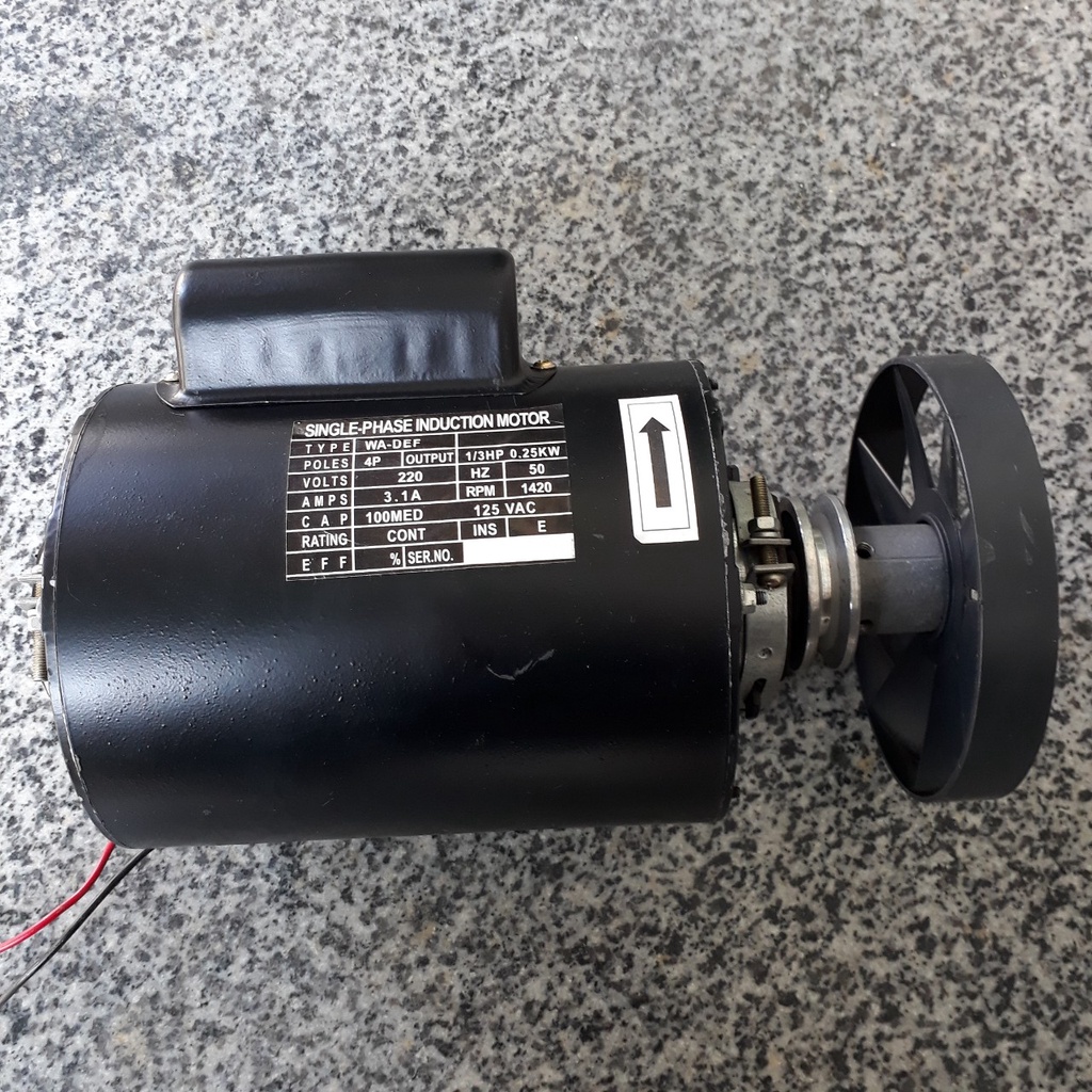 Động cơ 1 pha 220v, mới, siêu bền, khỏe, dây đồng chất lượng cao