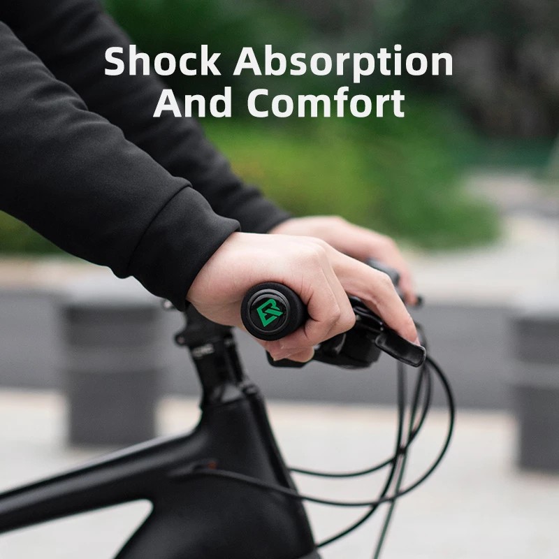 Cặp vỏ bọc tay lái xe đạp ROCKBROS dạng thẳng xốp mềm mại 13cm dành cho MTB