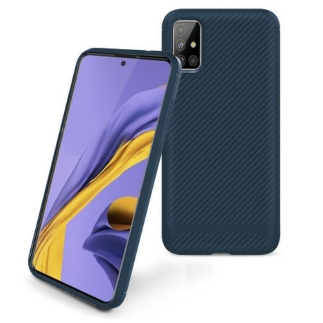 Ốp lưng Samsung Galaxy A51 FREESHIP Từ 50k chống sốc vân vằn chéo chống mồ hôi vân tay