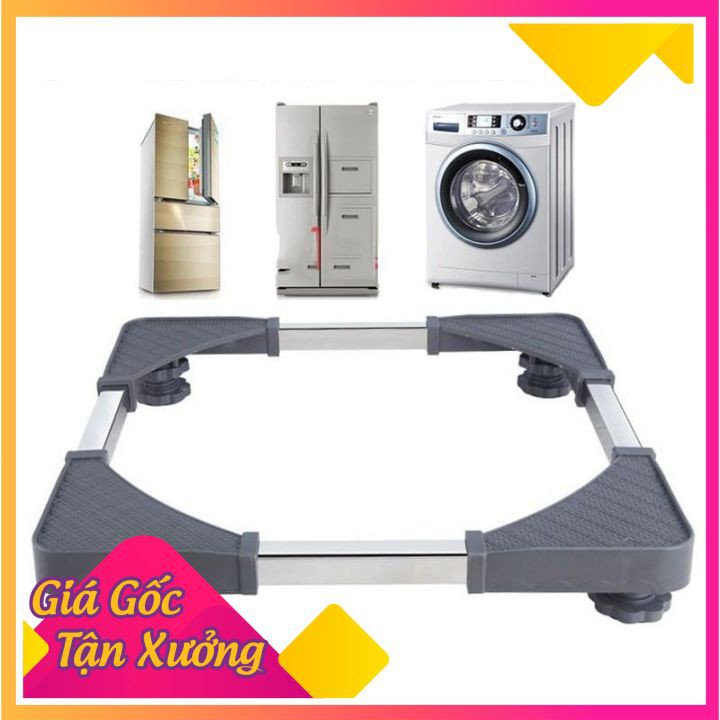 [HÀNG LOẠI 1]Chân Kê Máy Giặt Tủ Lạnh Đế Kê Chân Tủ Lạnh Máy Giặt Bằng Inox Đa Năng | BigBuy360 - bigbuy360.vn