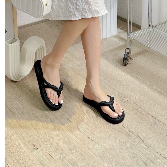 Dép Nữ BỆT Xỏ Ngón Quai Xoắn Thời Trang Mix Nhiều Màu Hot Trend TRINH LÊ SHOP GIÀY DÉP TL8922