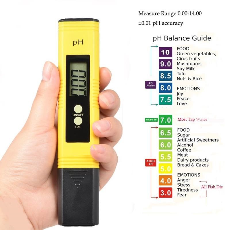 Máy đo độ PH, Dụng cụ đo PH-2 (cao cấp), Bút Đo PH Nước Hàng Nhập Khẩu đồng hồ hiển thị 4 số giá tốt nhất - BH UY TÍN