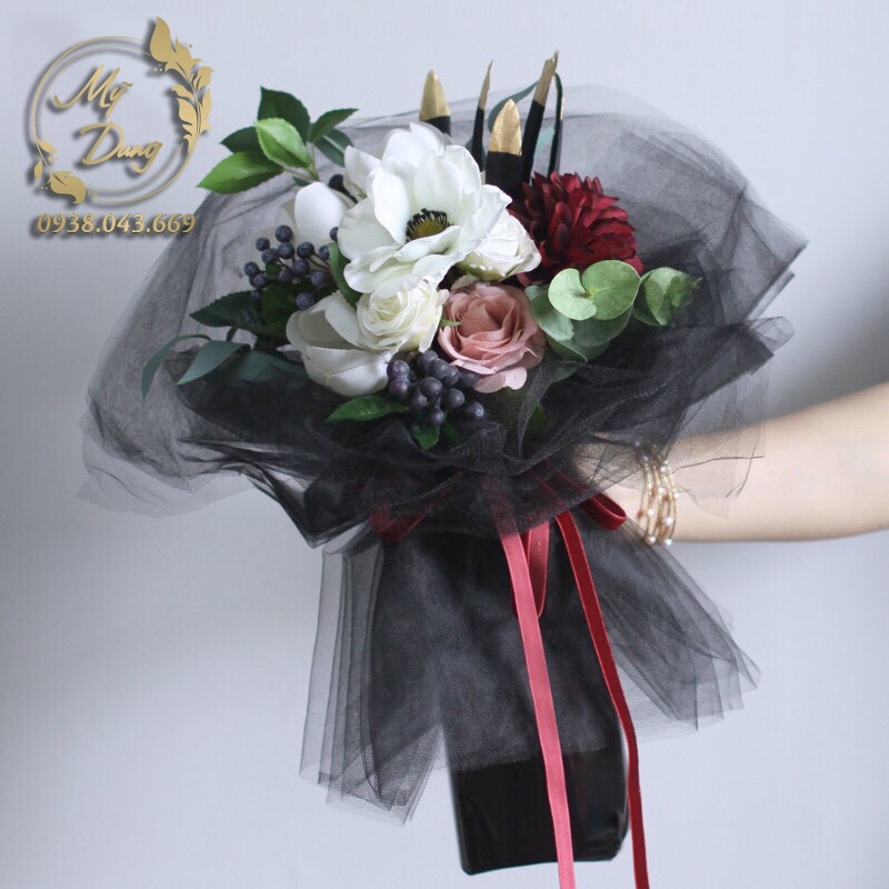 [Bảng màu 1] Voan lưới bó bông giữ phom tốt (Khổ 2m4) - Chuyên dùng gói hoa, bó bông, trang trí - L20