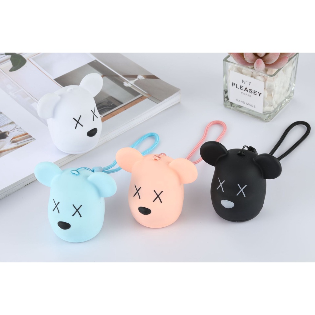 Loa Bluetooth Nghe Nhạc Hình Gấu KAWS Bestmall Chống Thấm Nước, Chống Va Đập, Âm Thanh Trầm