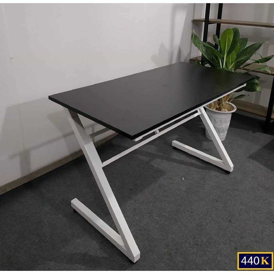 Bàn chữ Z, bàn làm việc & bàn gaming kích thước KT 120X60 chân sắt sơn tĩnh điện chắc chắn lắp ráp dễ dàng