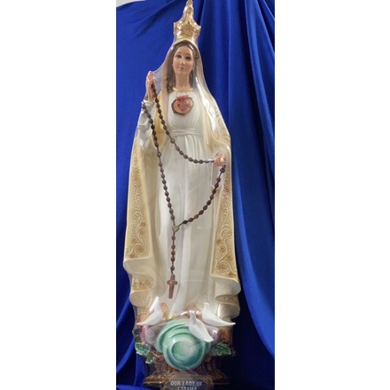 Tượng đức mẹ fatima 70cm + triều thiên 10cm