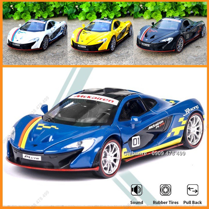 XE MÔ HÌNH MCLAREN P1 GTR TỈ LỆ 1:32 - DOUBLE HORSE - 9803