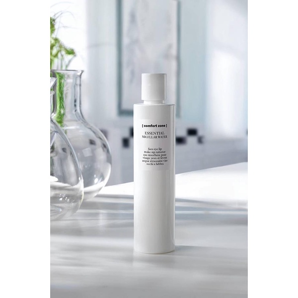 Nước tẩy trang Comfort zone- ESSENTIAL MICELAR WATER tẩy trang cho mọi loại da 200ml