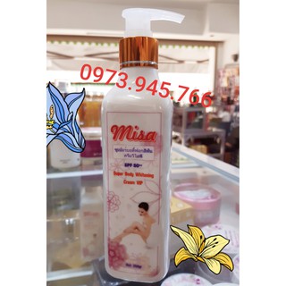 Kem dưỡng trắng body Misa