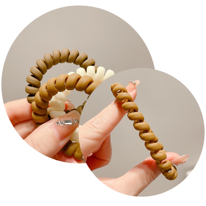 Dây Buộc Tóc Cao Su Màu Macaron Thời Trang