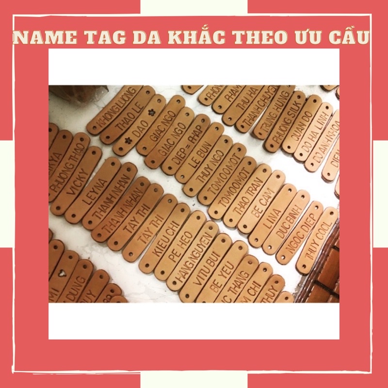 Thẻ Tên Thủ Công