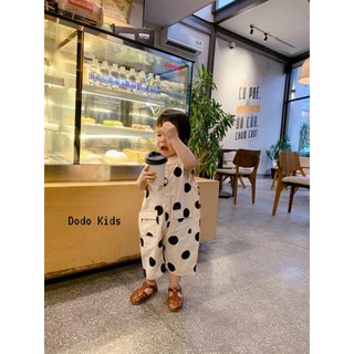 (Xả kho) Yếm chấm bi Unisex cho bé