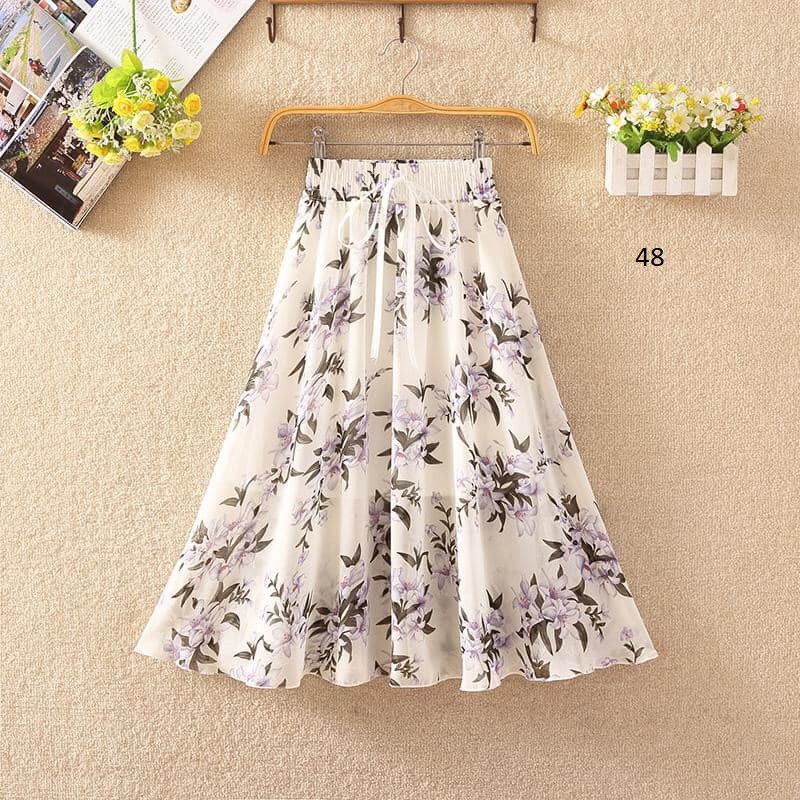 (Ảnh thật/video) Chân váy hoa chiffon hàng loại đẹp mềm và mát - Miễn phí vận chuyển từ 50k chân váy hoa nhí | BigBuy360 - bigbuy360.vn