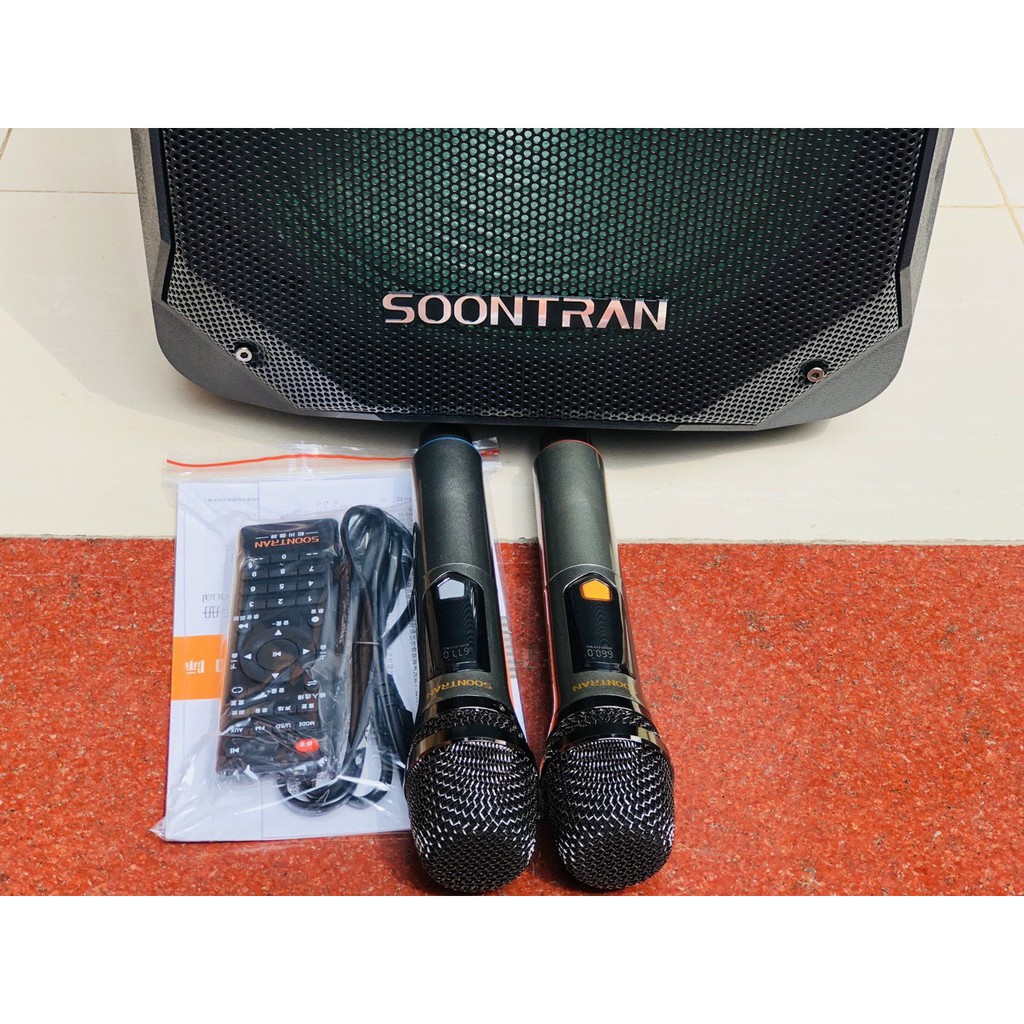 Loa kéo Sansui SoonTran SS1-12 | Tặng 2 micro UHF Kim loại cao cấp