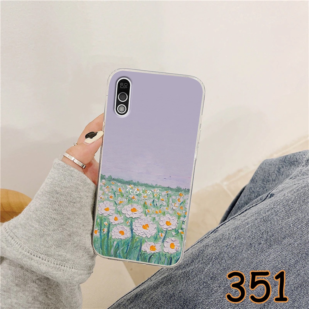 Ốp Lưng Vsmart Bee 3 - Vsmart Bee in hình Cánh đồng hoa - Chất liệu Silicon siêu bền