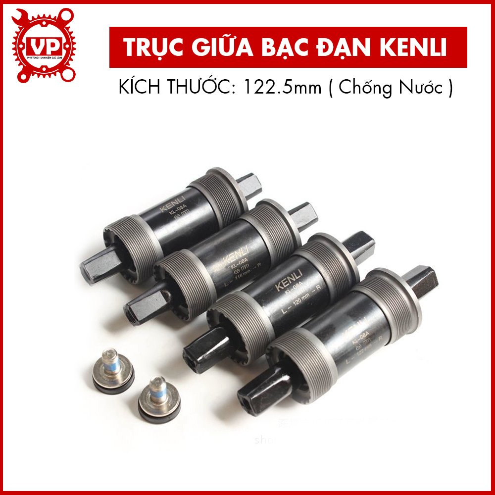Trục giữa cốt vuông xe đạp.